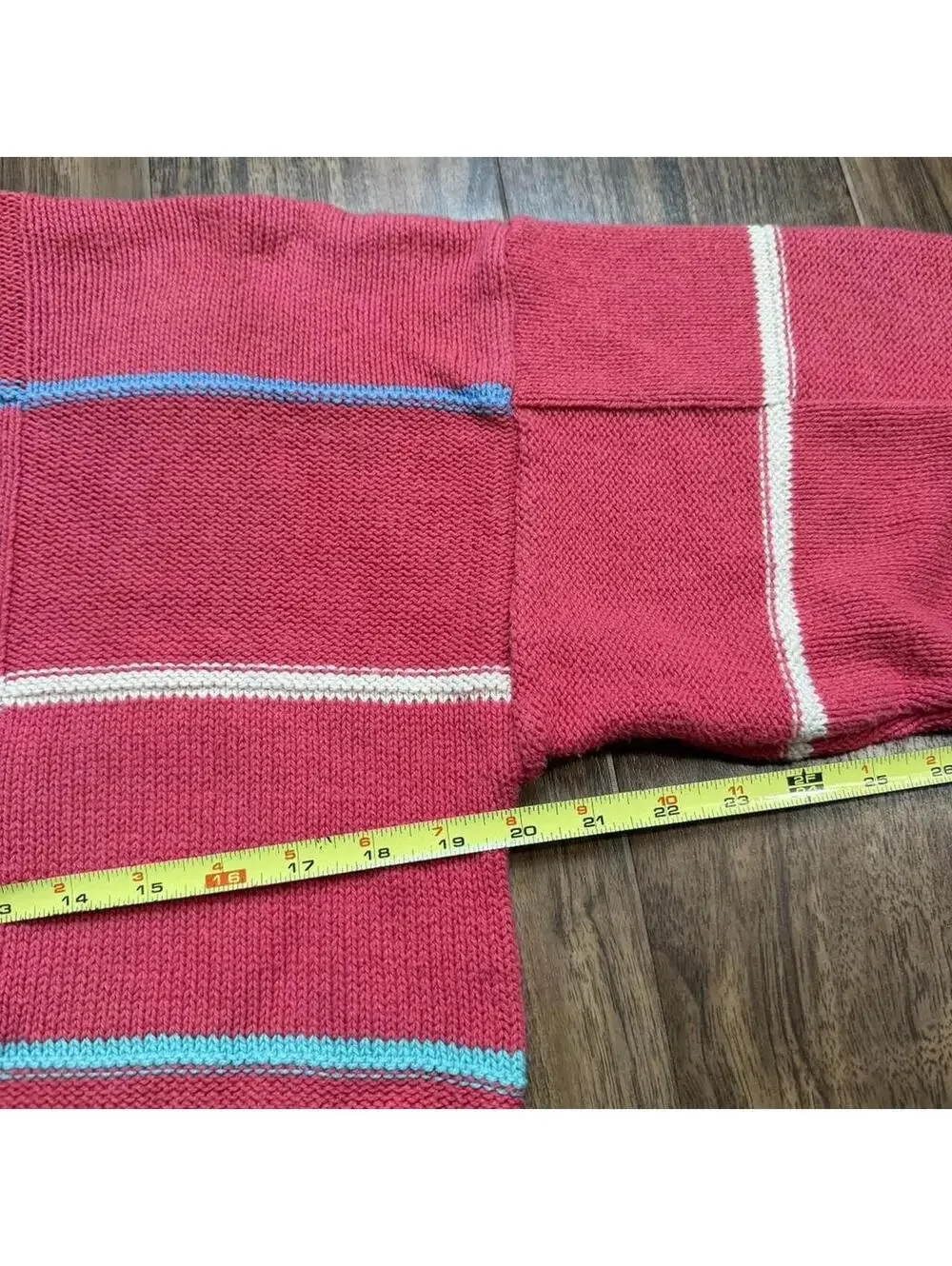 True Vintage 70s Eastwind Alps Striped Sweater Size Large